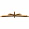 Ekena Millwork Davenport Rough Sawn Timber Gable Bracket, Western Red Cedar, 96"W x 24"H x 4"D x 4"F, 6/12 Pitch GBW096X24X0404DAV00RWR - alternate 4